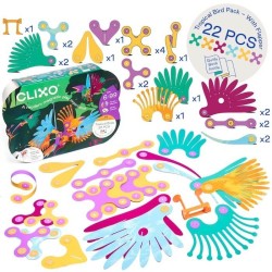 Clixo Tropical Birds Pack | All Judaica | Judaica