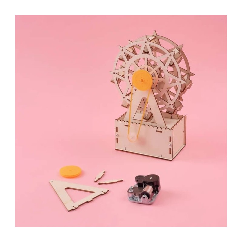 Kit de bricolage grande roue de boîte à musique de Kitsville, Educatio | Tout Judaïca | Jud