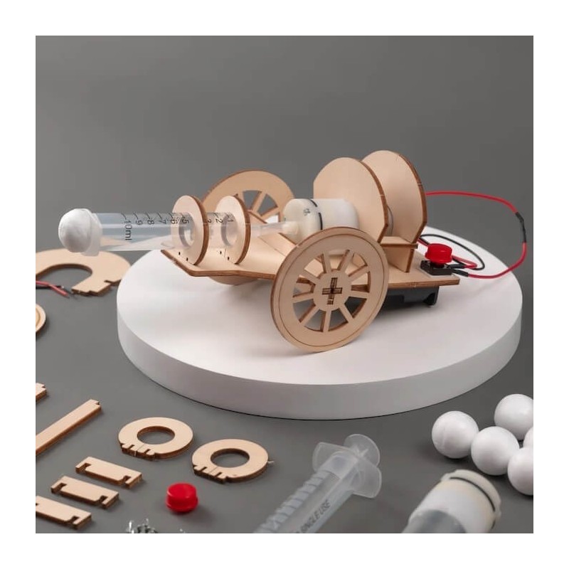 Kitsville Cannon Kit de bricolage, jouet éducatif STEM | Tout Judaïca | Judaïca