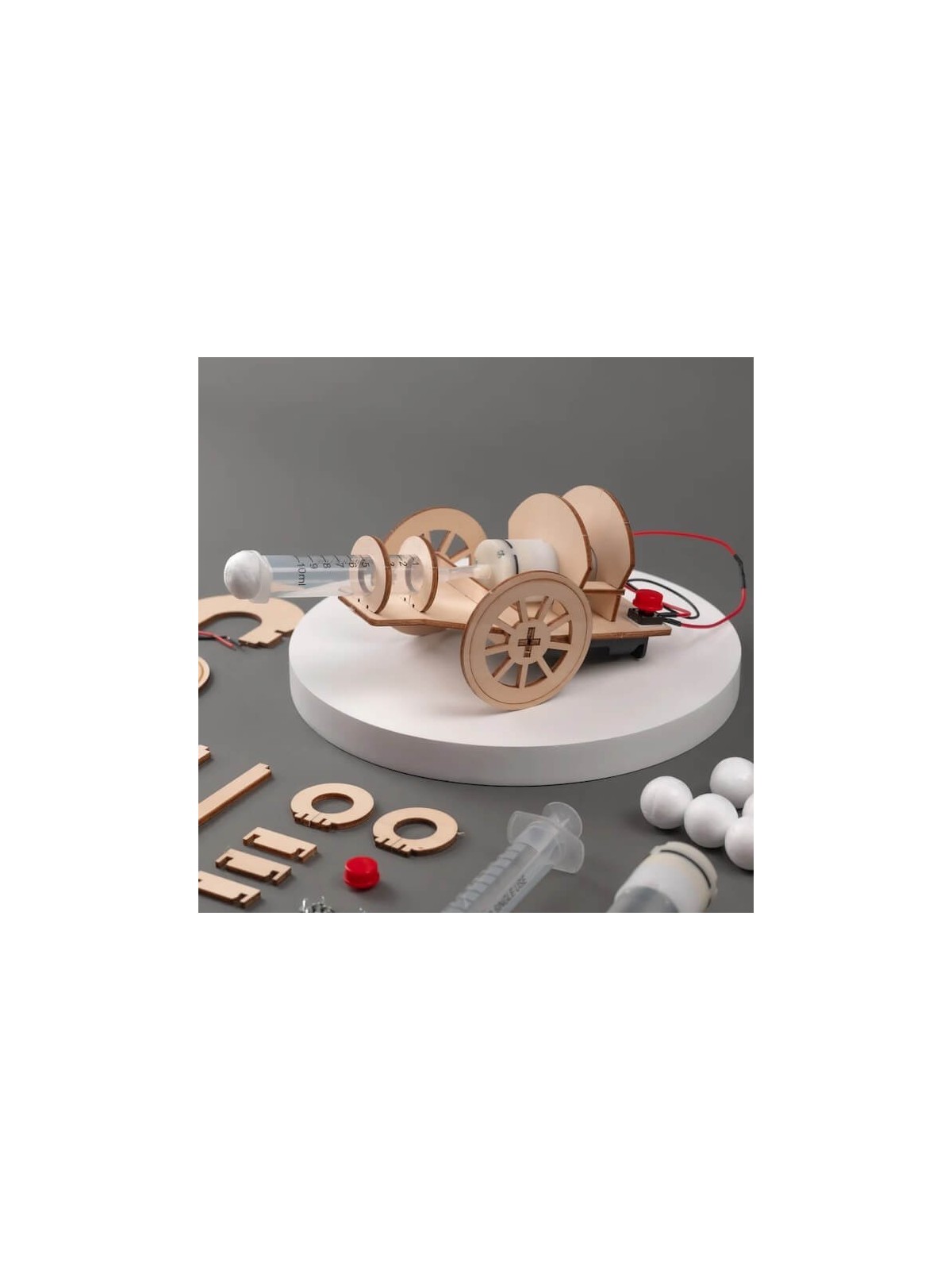 Kitsville Cannon Kit de bricolage, jouet éducatif STEM | Tout Judaïca | Judaïca