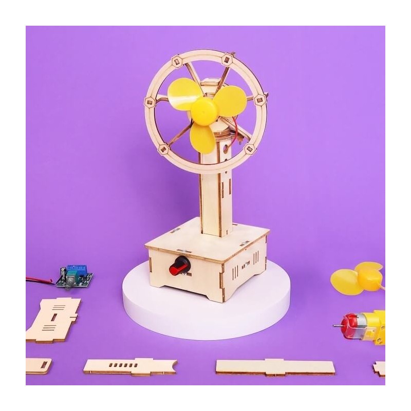 Kitsville Kit de bricolage pour ventilateur oscillant à vitesse variable | Tout Judaïca | Jud
