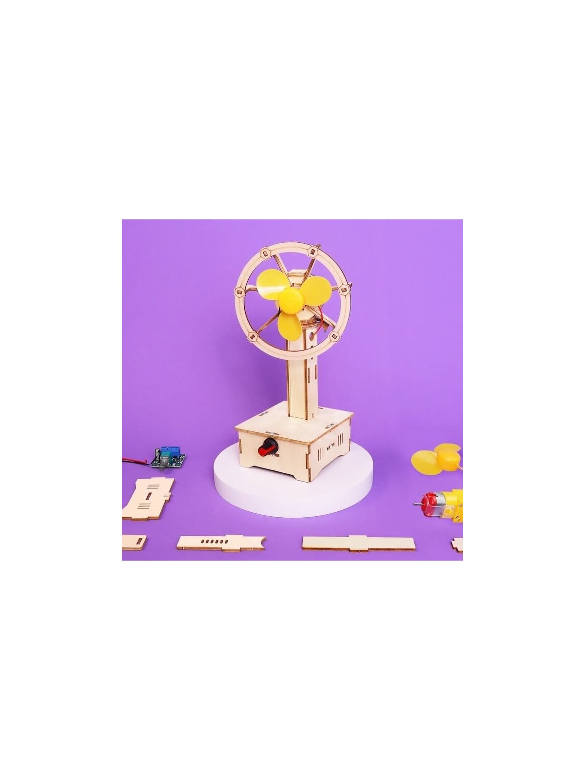 Kitsville Kit de bricolage pour ventilateur oscillant à vitesse variable | Tout Judaïca | Jud