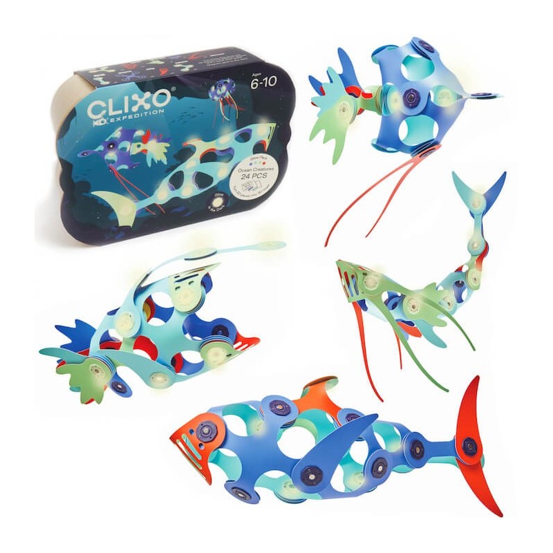 Pack de créatures océaniques Clixo | Tout Judaïca | Judaïca