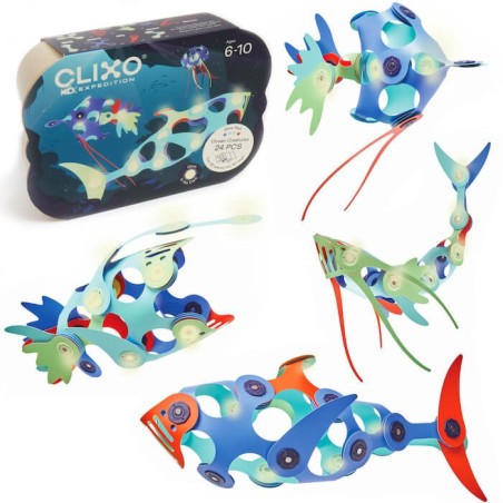 Pack de créatures océaniques Clixo | Tout Judaïca | Judaïca