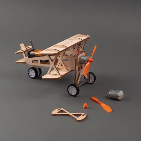 Kit de bricolage d'avion à hélice de Kitsville, STE éducatif | Tout Judaïca | Jud