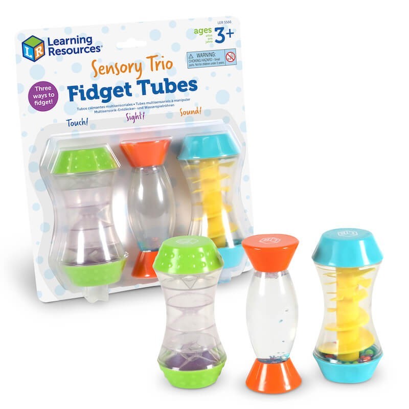 Tubes sensoriels Trio Fidget | Nouveau bébé | Judaïca