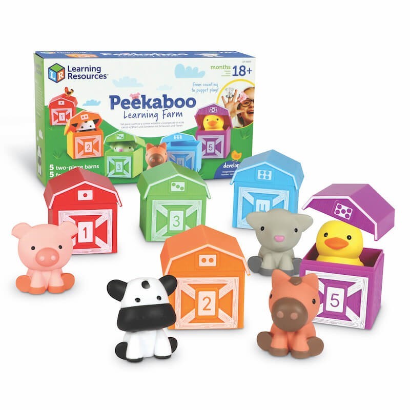 Learning Resources Peekaboo Learning Farm | All Judaica | Judaica