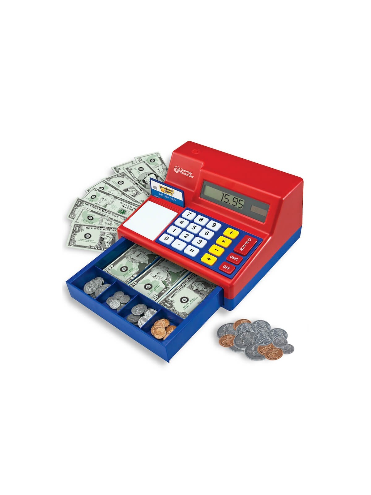 Pretend & Play Calculator Cash Register | All Judaica | Judaica