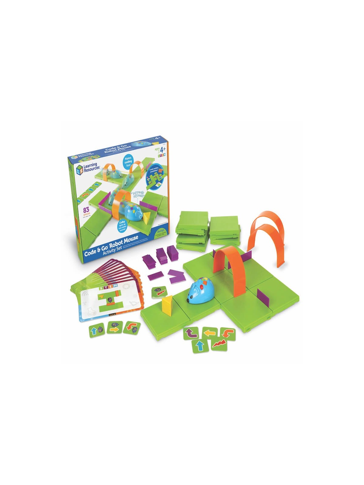 Ensemble d'activités pour souris robot Code & Go | Tout Judaïca | Judaïca