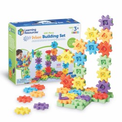 Gears! Gears! Gears! 100-Piece Deluxe Building Se | All Judaica | Jud
