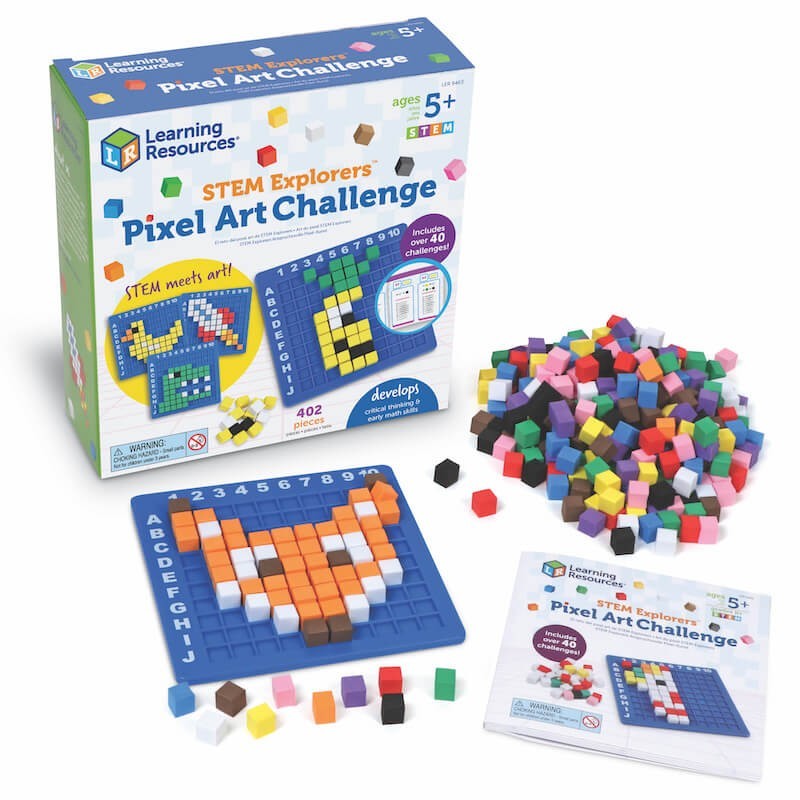 STEM Explorers Pixel Art Challenge | All Judaica | Judaica