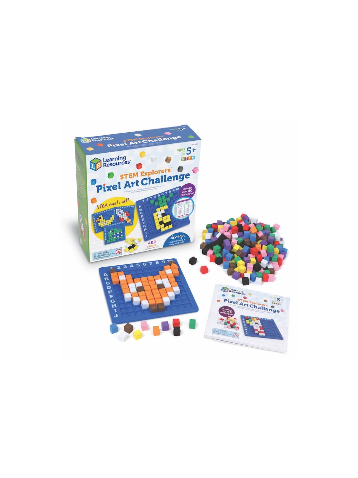 STEM Explorers Pixel Art Challenge | All Judaica | Judaica