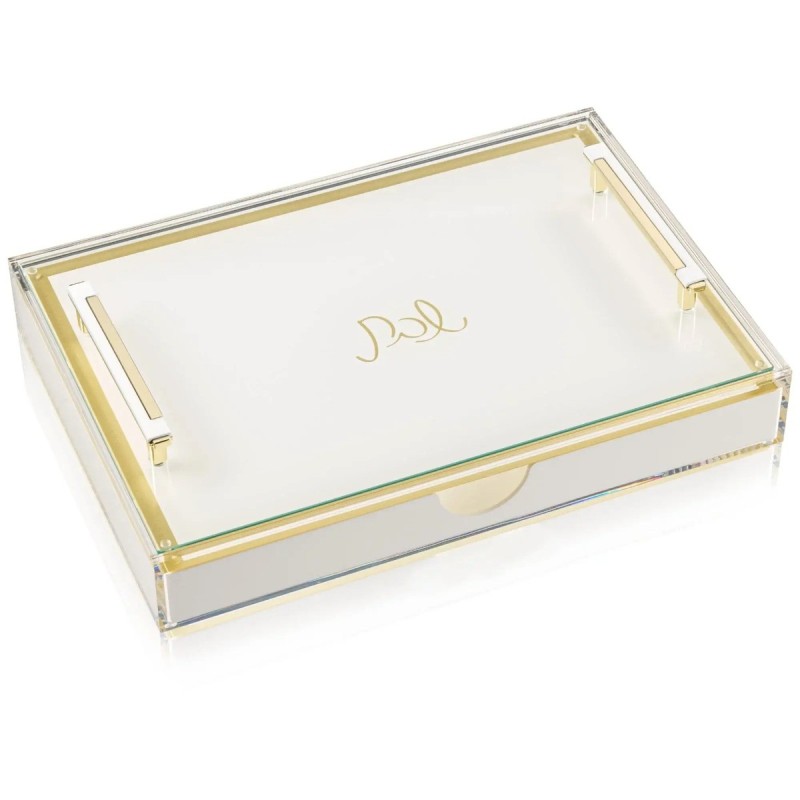 Classic Challah Board with Drawer | Challah Boards | Judaica