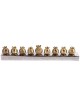Pomegranate Strip Menorah | Hanukkah | Judaica