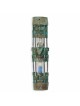 Étui Mezuzah souvenir en verre de mariage tissé patiné | Mariage | Judaïca
