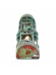 Étui Mezuzah souvenir en verre de mariage tissé patiné | Mariage | Judaïca