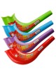 Shofar jouet rond de couleur néon – Couleurs assorties | Roch Hachana | Juda
