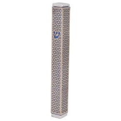 Étui étoile de David Mezuzah découpé au laser par Yair Emanue | Mezouzahs | judaïque
