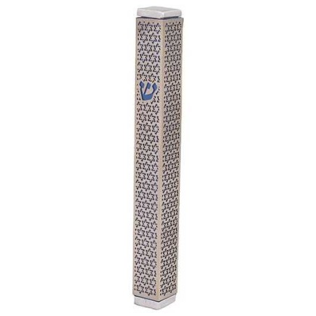 Étui étoile de David Mezuzah découpé au laser par Yair Emanue | Mezouzahs | judaïque