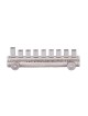 Hammered Train Menorah By Yair Emanuel | Hanukkah | Judaica