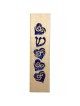 Glass & Maple Wood Heart Mezuzah Case By Beames De | Mezuzahs | Judaic