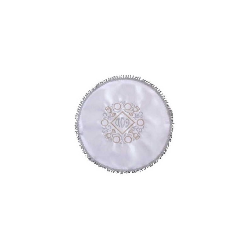 Gold Goblets Matzah Cover | Passover | Judaica