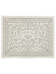White Embroidered Filigree Challah Cover By Yair E | Challah Covers |