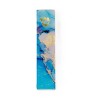 Blue Marble Art Glass Mezuzah | Mezuzahs | Judaica