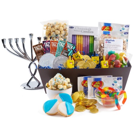 Chanukah Festival Basket | Hanukkah | Judaica