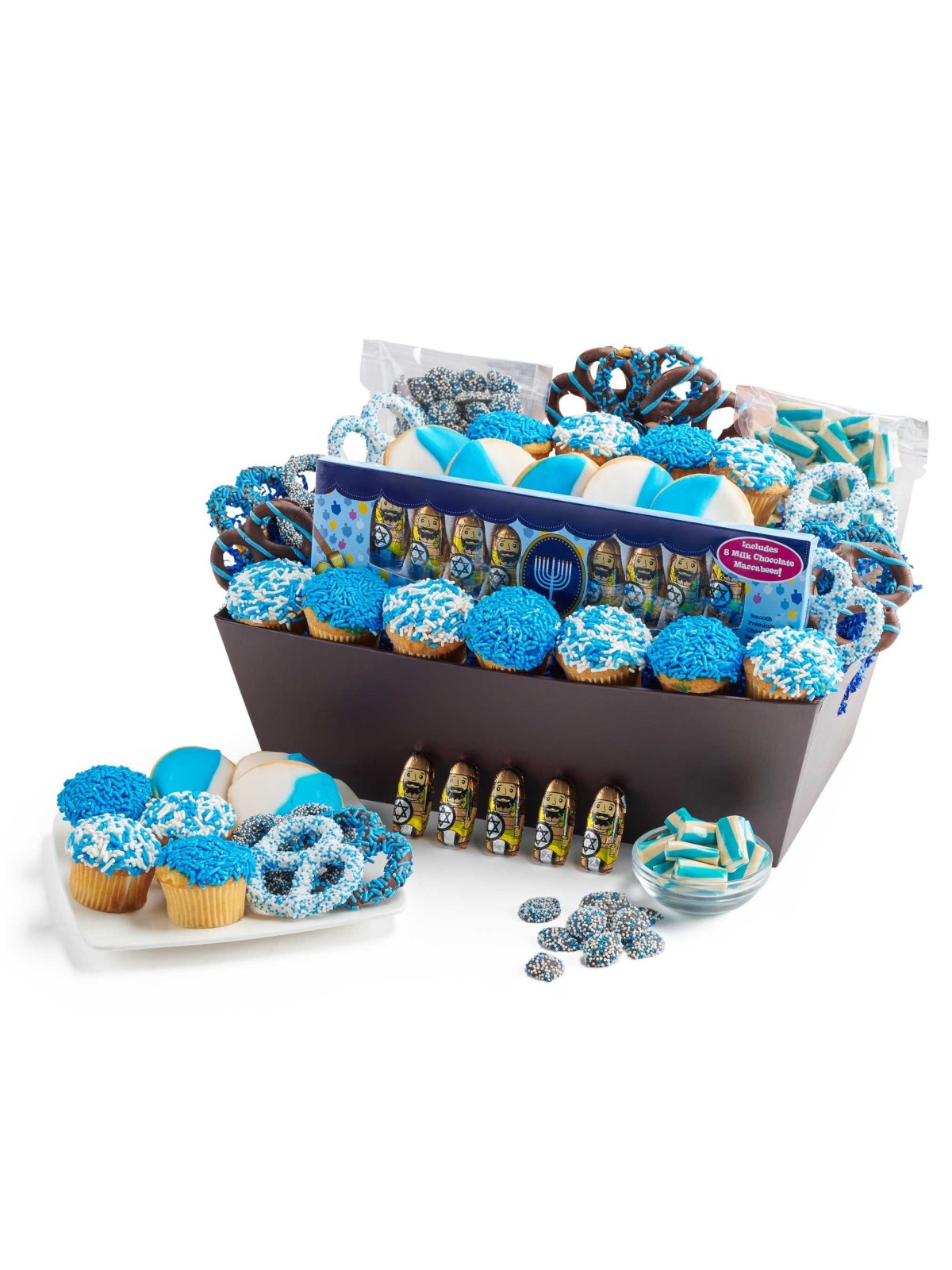 Chanukah Traditions Basket | Hanukkah | Judaica