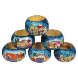 Jerusalem Napkin Rings | Home Goods | Judaica