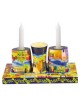 Jerusalem Wood Shabbat Set | All Judaica | Judaica