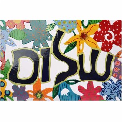 Just Say Shalom Flower Plaque | Art | Judaica