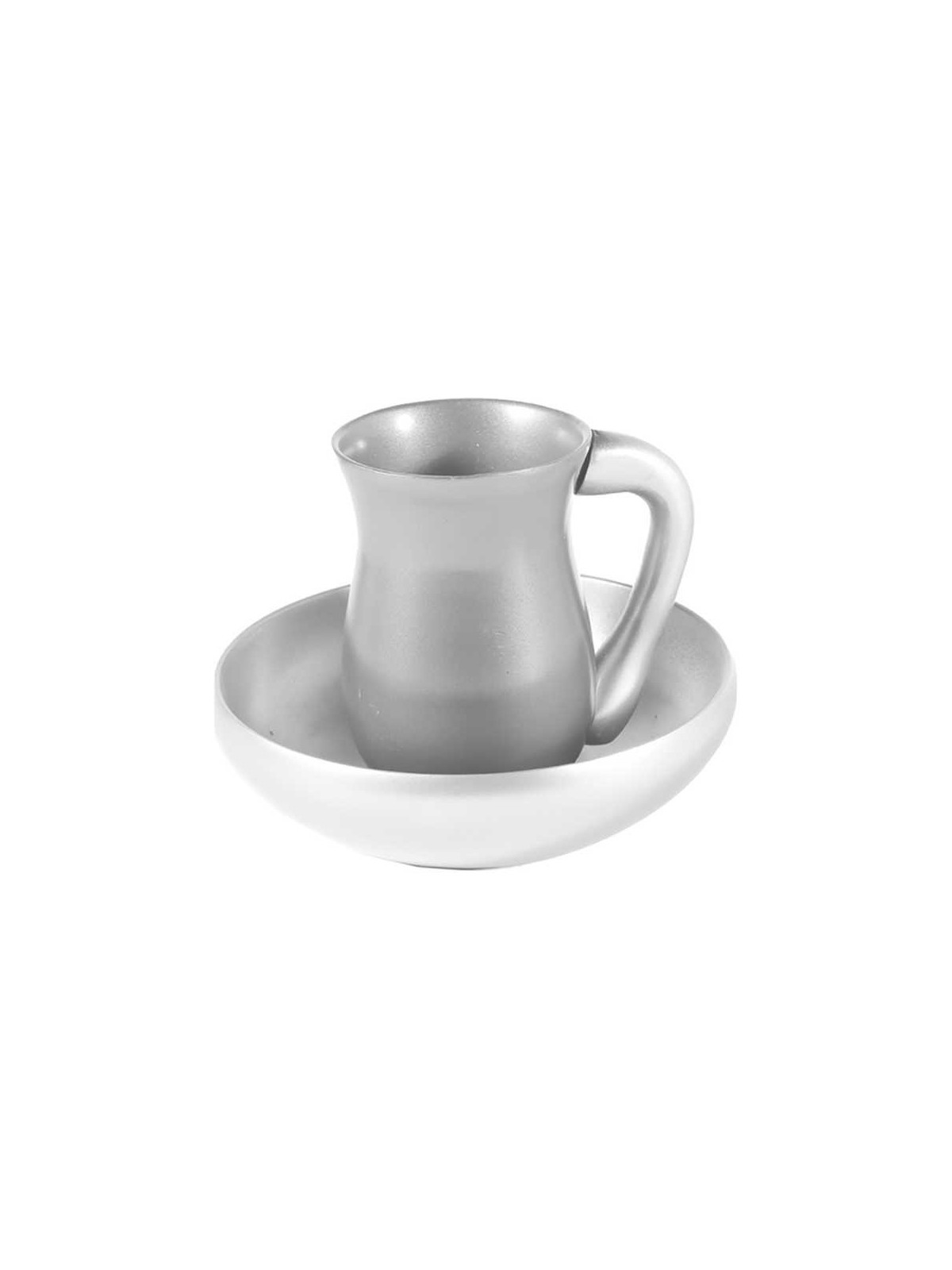 Silver Anodized Aluminum Mayim Achronim | Mayim Achronim Sets | Judaic