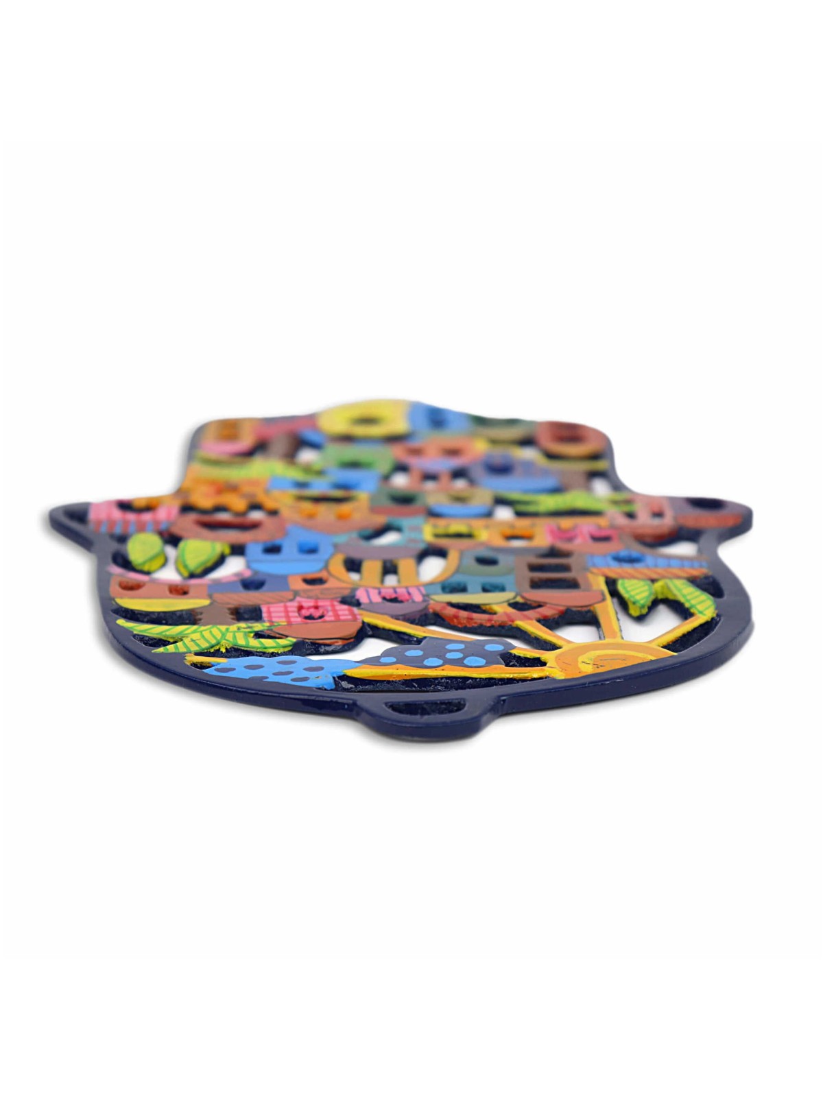 Jerusalem in the Sun Hamsa Plaque | All Judaica | Judaica