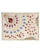 Pomegranate Swirls Challah Cover | Challah Covers | Judaica