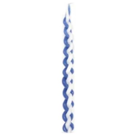 Bougie Havdalah bleue et blanche | Bougies de la Havdalah | Judaïca