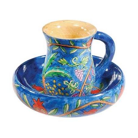 Seven Species Mayim Achronim | Mayim Achronim Sets | Judaica