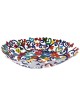 Hearts Laser Cut Hand Painted Bowl | Home Goods | Judaica