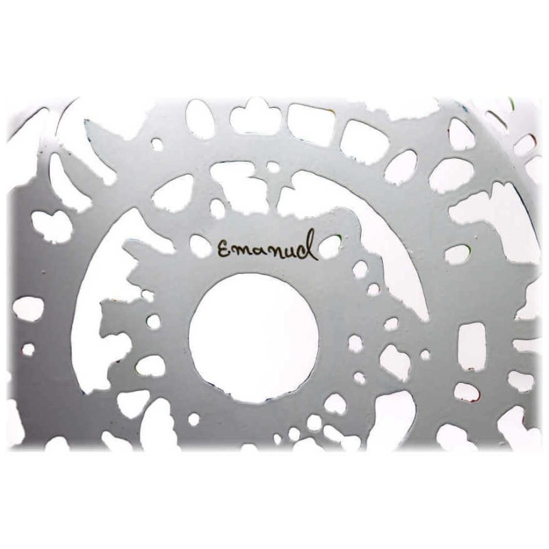 Jerusalem Laser Cut Hand Painted Bowl | Home Goods | Judaica