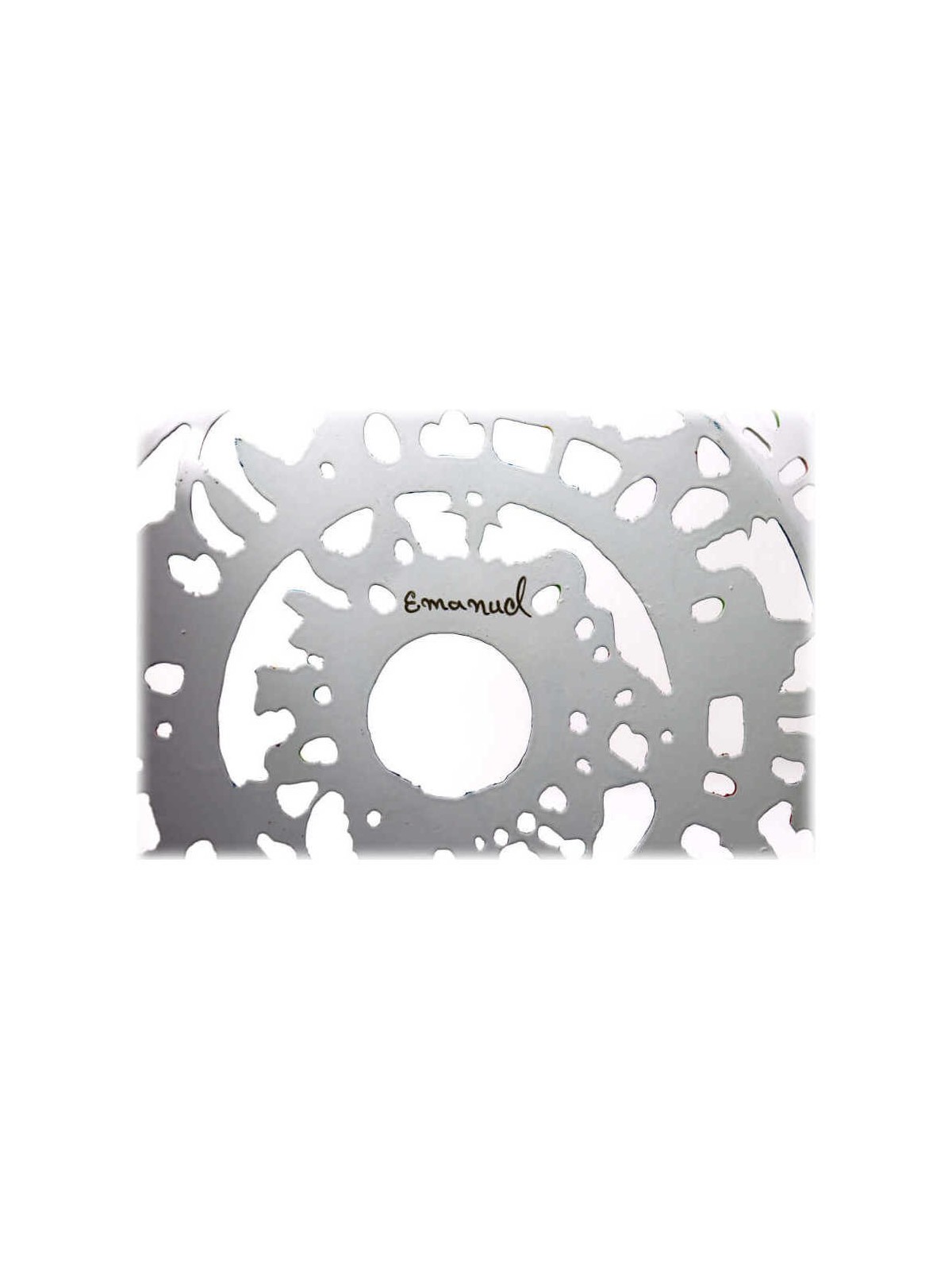 Jerusalem Laser Cut Hand Painted Bowl | Home Goods | Judaica