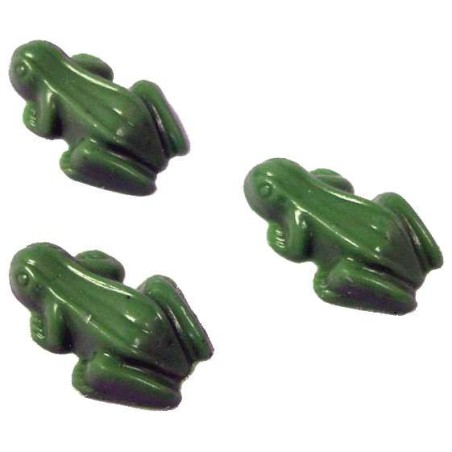 Green Kosher for Passover White-Chocolate Frogs | Passover | Judaica