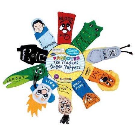 10 Plagues Finger Puppets | Passover | Judaica
