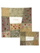 Gold Pomegranate Patchwork Matzah Cover and Afikom | Passover | Judaic