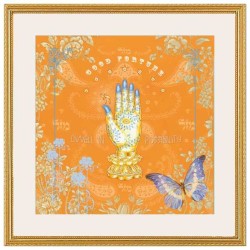 Impression d’art encadrée Hamsa | Art | Judaïca