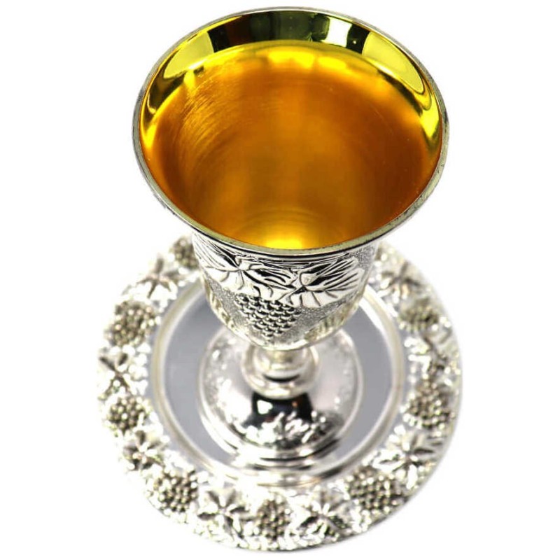 Grapes Elijah's Cup | Passover | Judaica