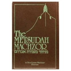The Metsudah Linear Machzor: Shavuos | Books | Judaica