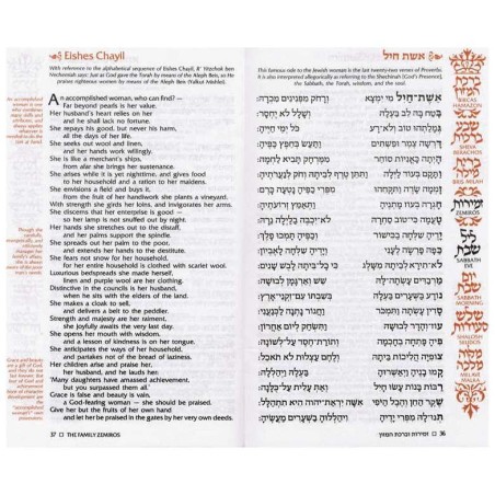 The Family Zemiros | Books | Judaica