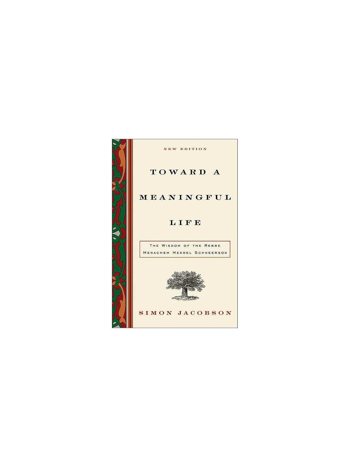 Toward a Meaningful Life | Books | Judaica