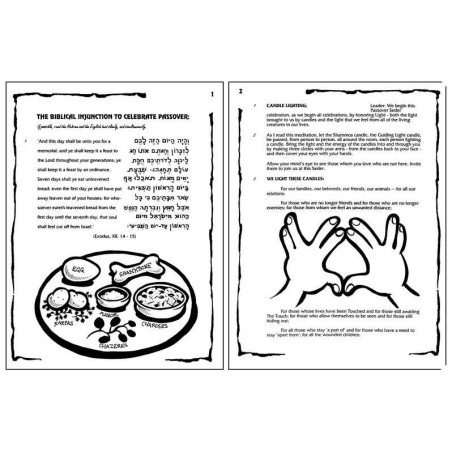 La Haggadah de Santa Cruz pour les participants | Pâque | Judaïca